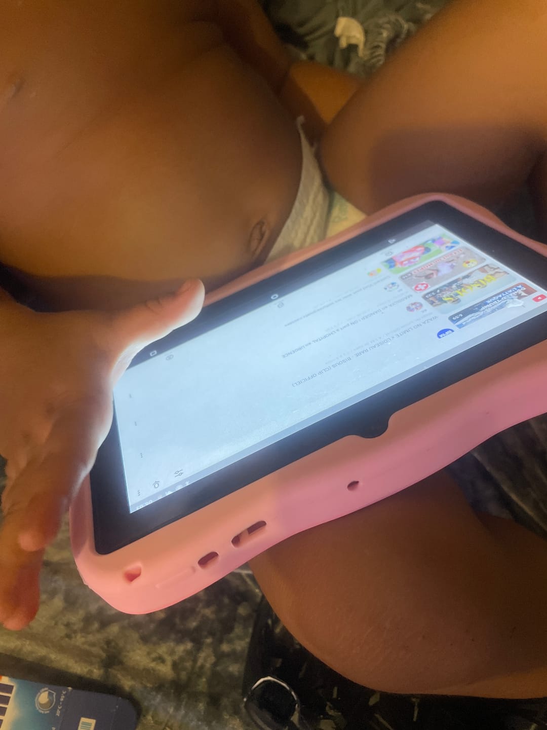 Customer photo review of Ludoti - La tablette éducative