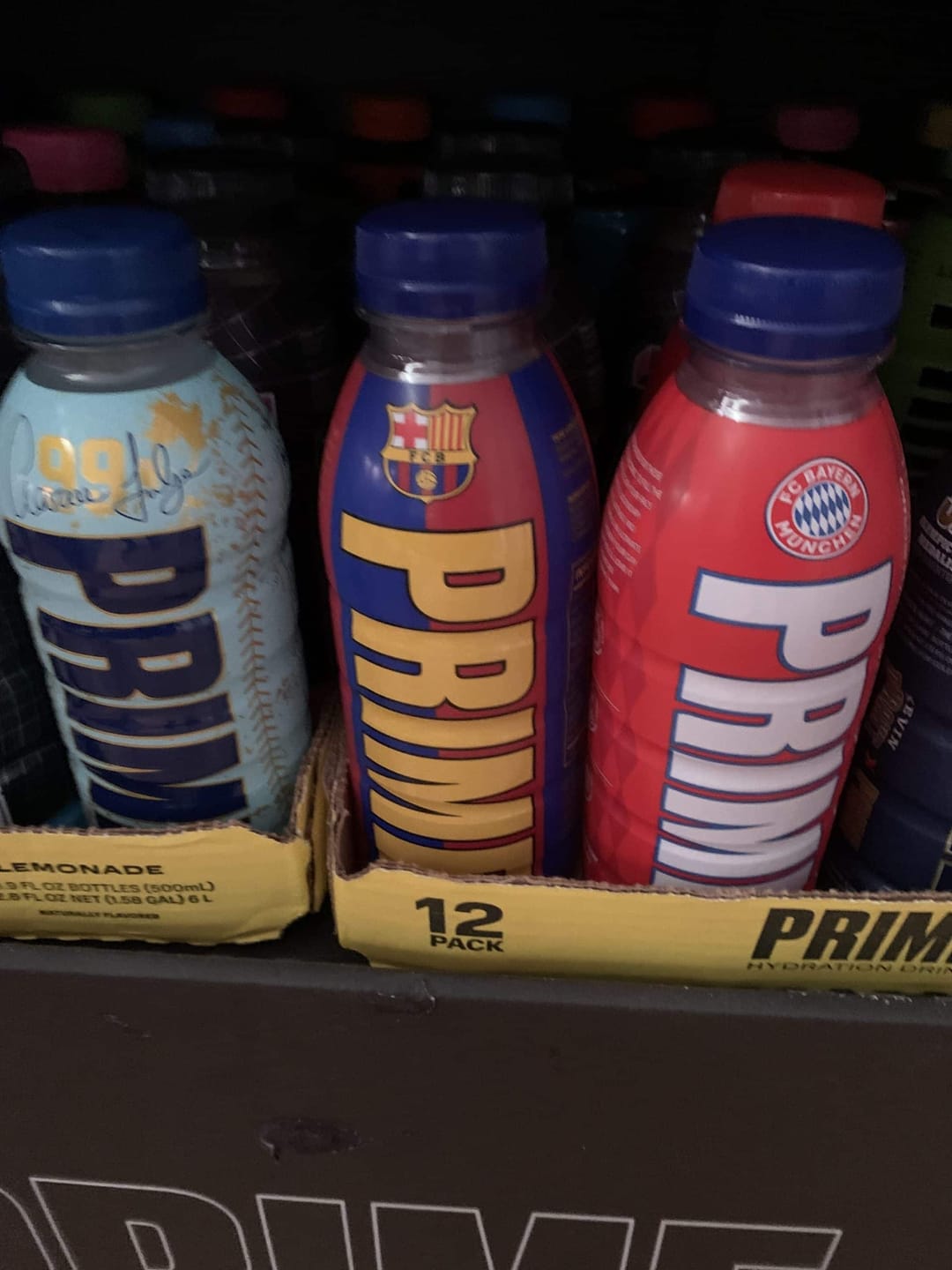 Customer photo review of Prime Hydration FC BARCELONA Limited Edition Bottle (500ml)