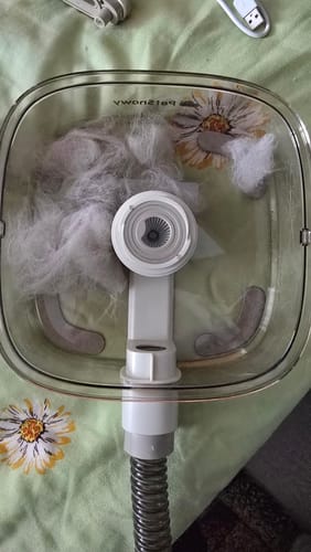 Customer photo review of Wireless Vacuum For Pet