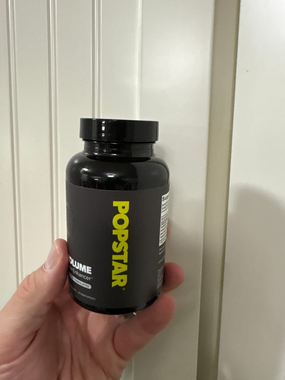 Customer photo review of Popstar Volume + Taste | 1 Month