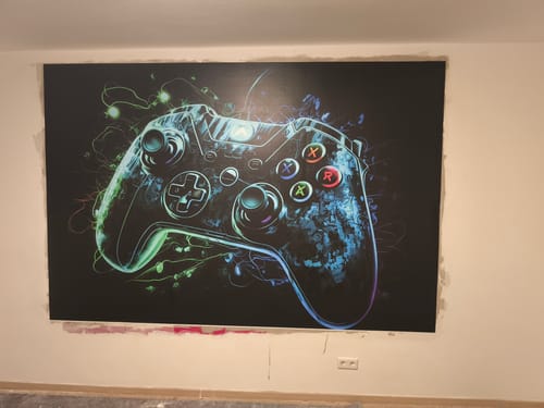 Customer photo review of Fototapete "Controller"