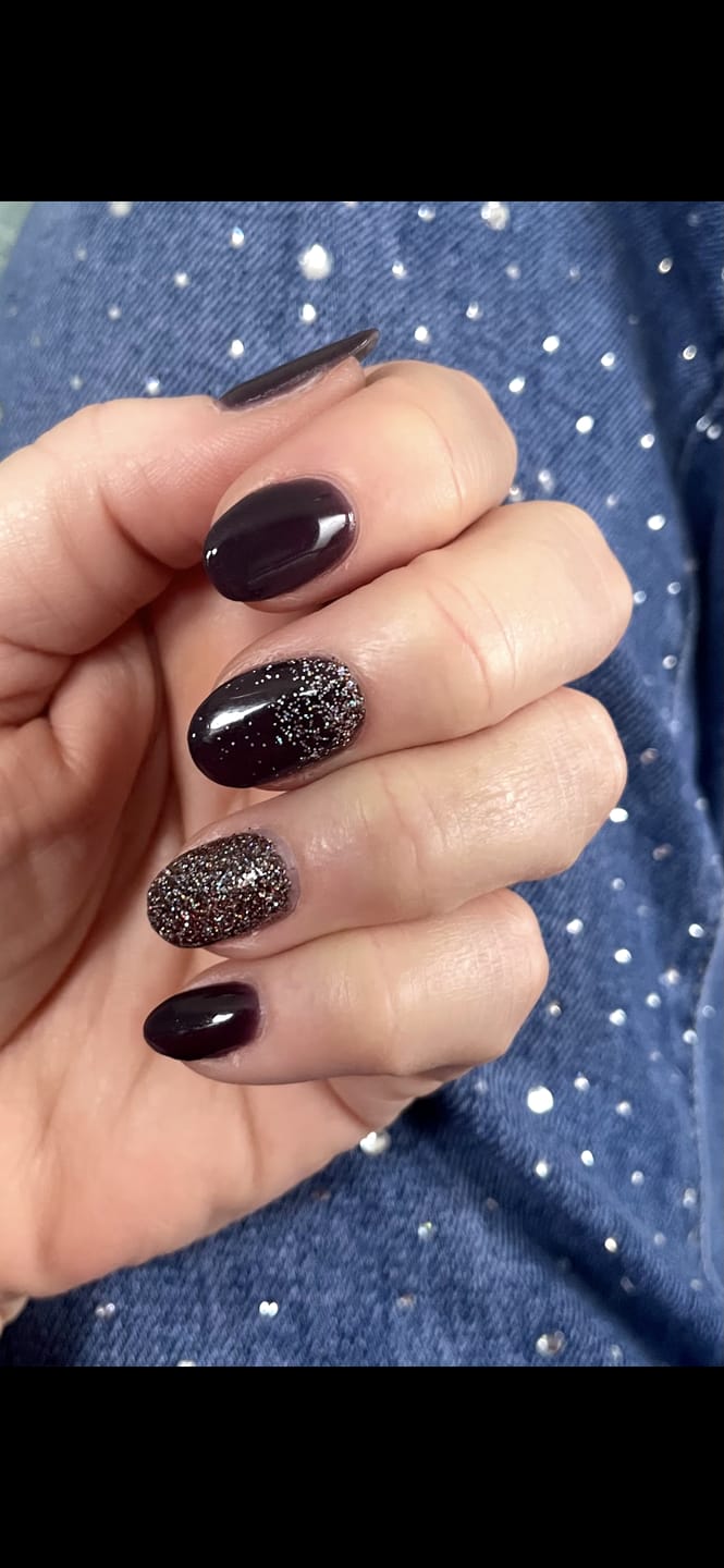 Customer photo review of Stardust Dipping Powder