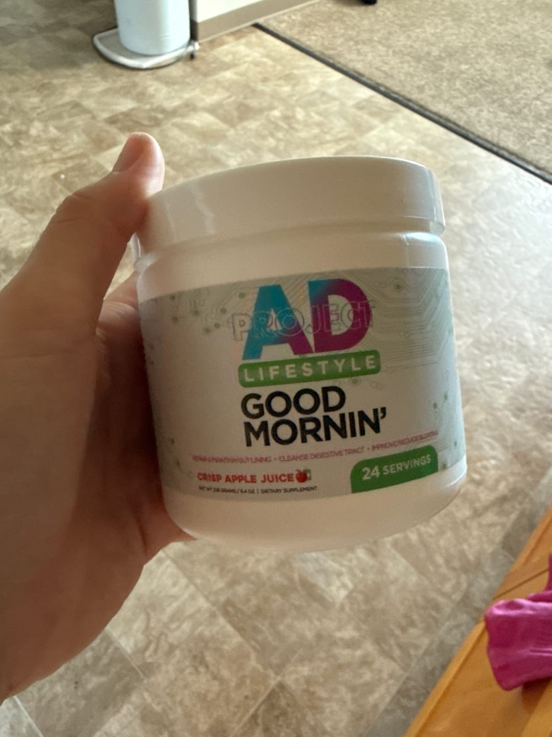 Customer photo review of Good Mornin | Detox and Gut Performance Drink