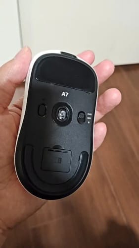 Customer photo review of MCHOSE A7 Series Lightweight Wireless Gaming Mouse