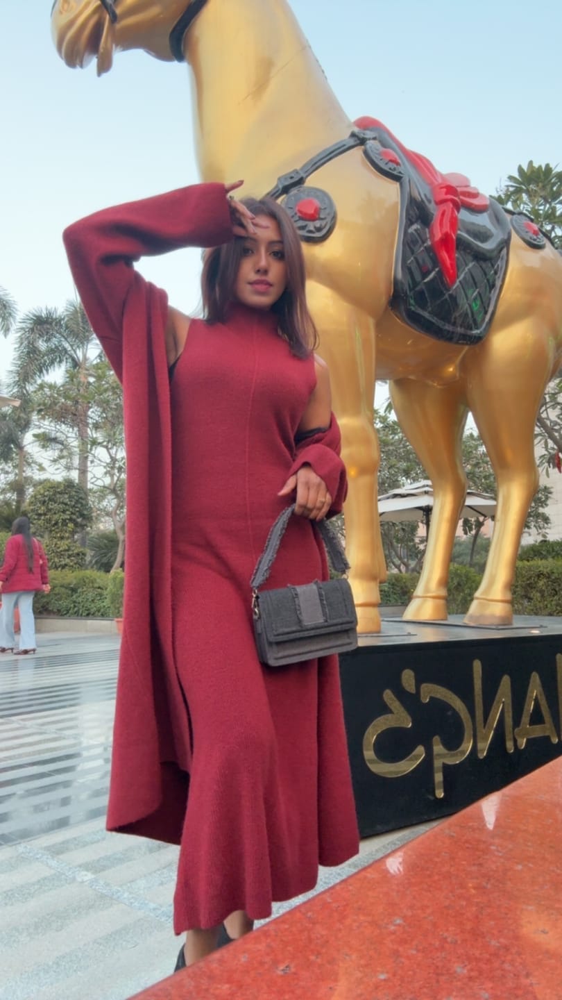 Customer photo review of Delmi Winter Dress With Cape