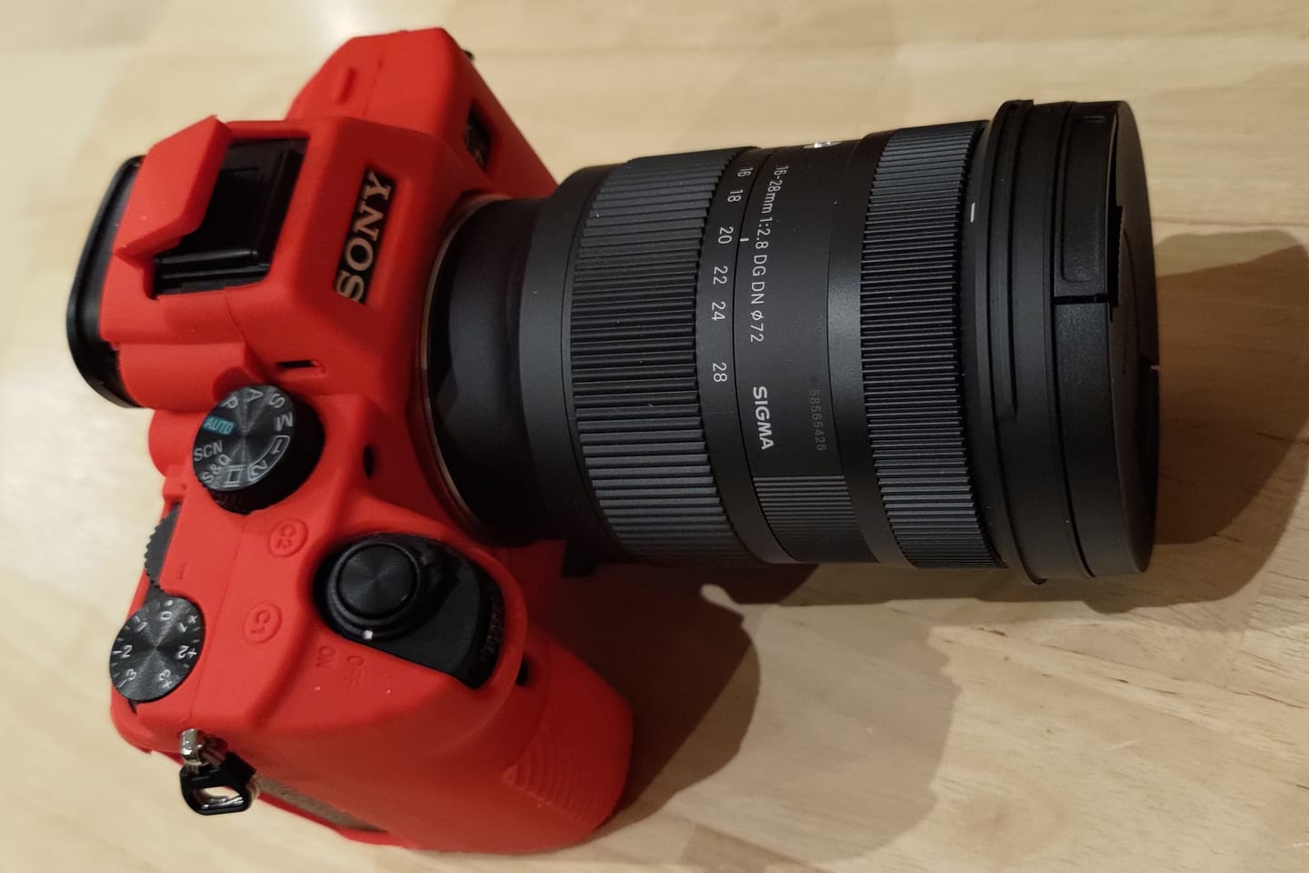 Customer photo review of Housse silicone de protection anti-choc pour Sony A7 III A7R III