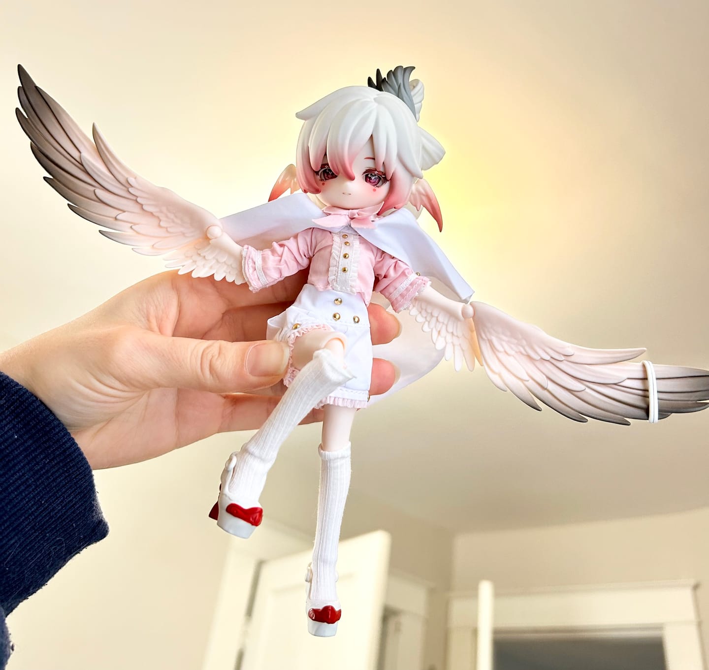Customer photo review of Luluya Cloud Feather Pavilion Series Action Figure BJD Blind Box