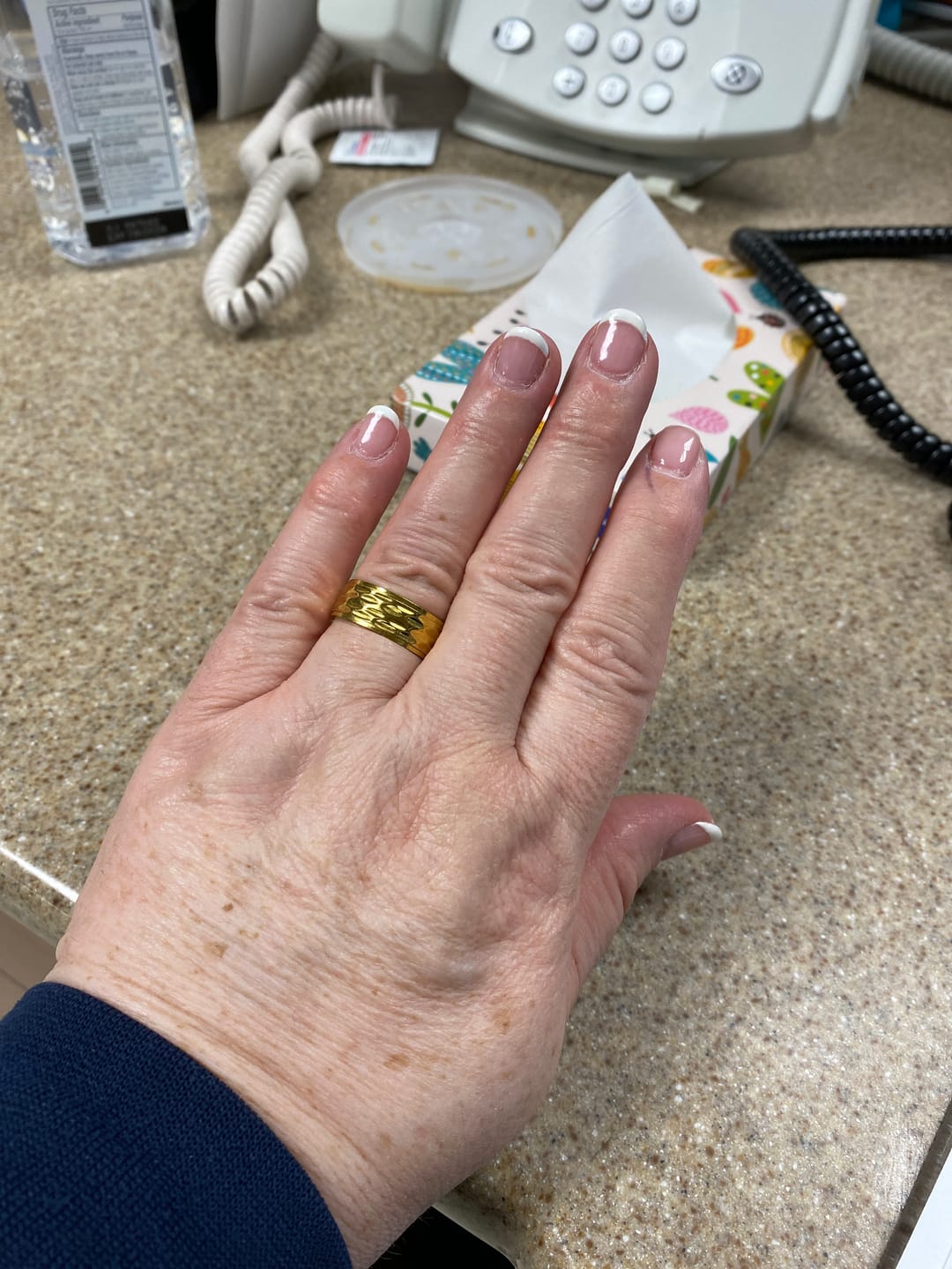 Customer photo review of Rene Chunky Gold Ring