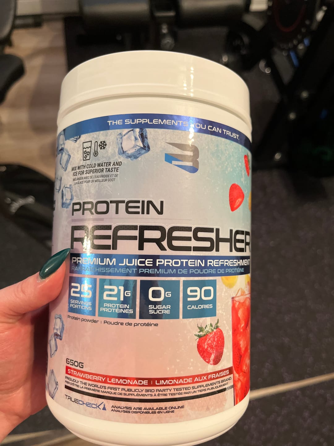 Customer photo review of Protein Refresher