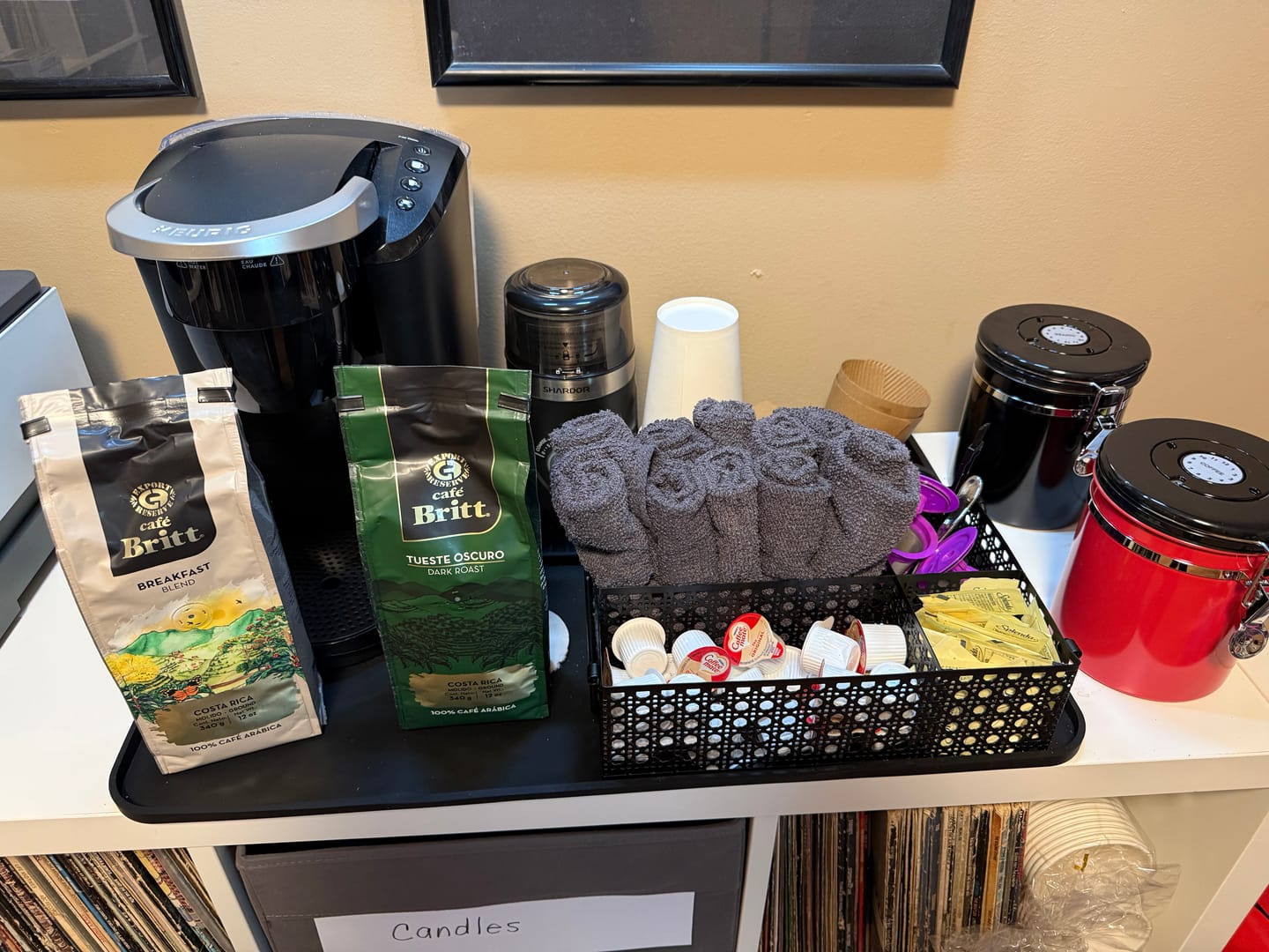 Customer photo review of COSTA RICAN DARK ROAST COFFEE