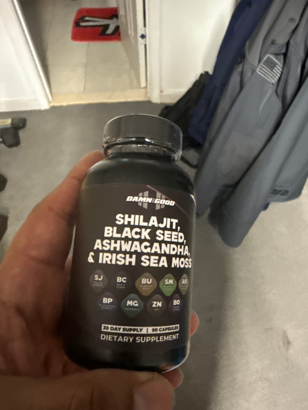 Customer photo review of Damn Good™ Shilajit Power Stack