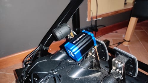 Customer photo review of Simsonn VAM Pro Linear Motor -  the Pedals Haptic Reactor for Vibration Feedback