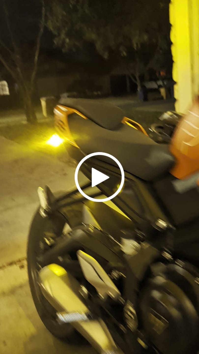 Customer video review of Triumph Street Triple R/ RS / Moto2 Low Profile Plug & Play Turn Signal Kits – 2017-2026
