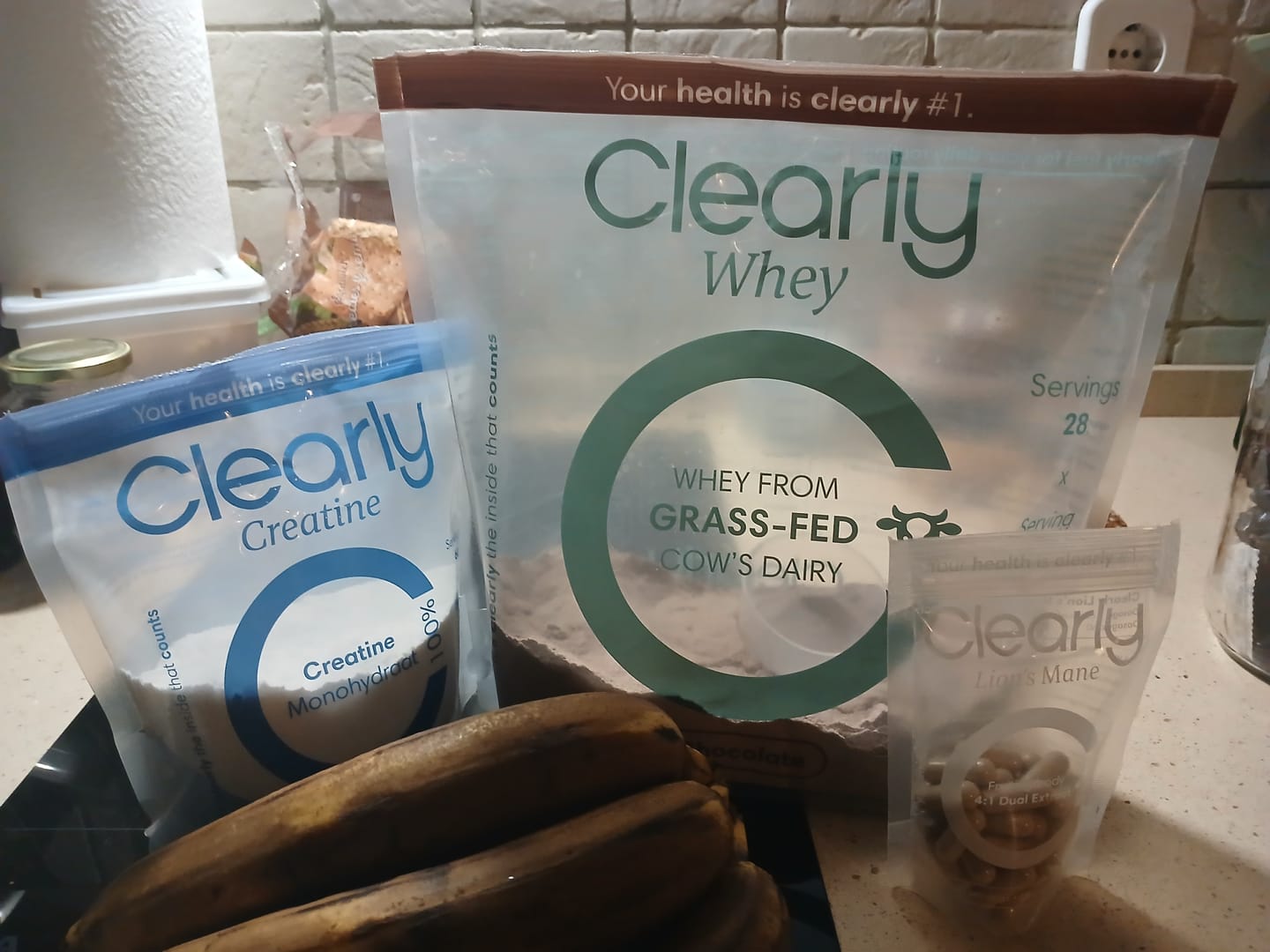 Customer photo review of Grass-fed Whey