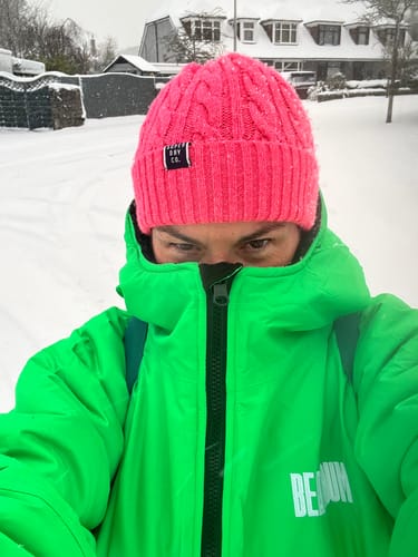 Customer photo review of BEACHBUM BROBE - TOUCAN GREEN