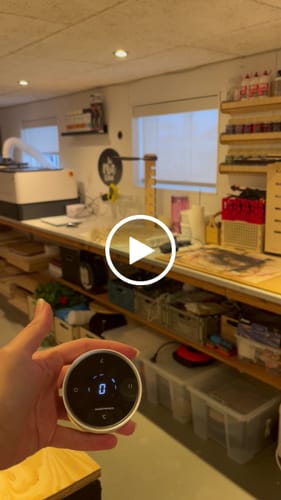 Customer video review of SmartWings Motorized Light Filtering Solar Shades 1%/3%/5% Openness Aventus