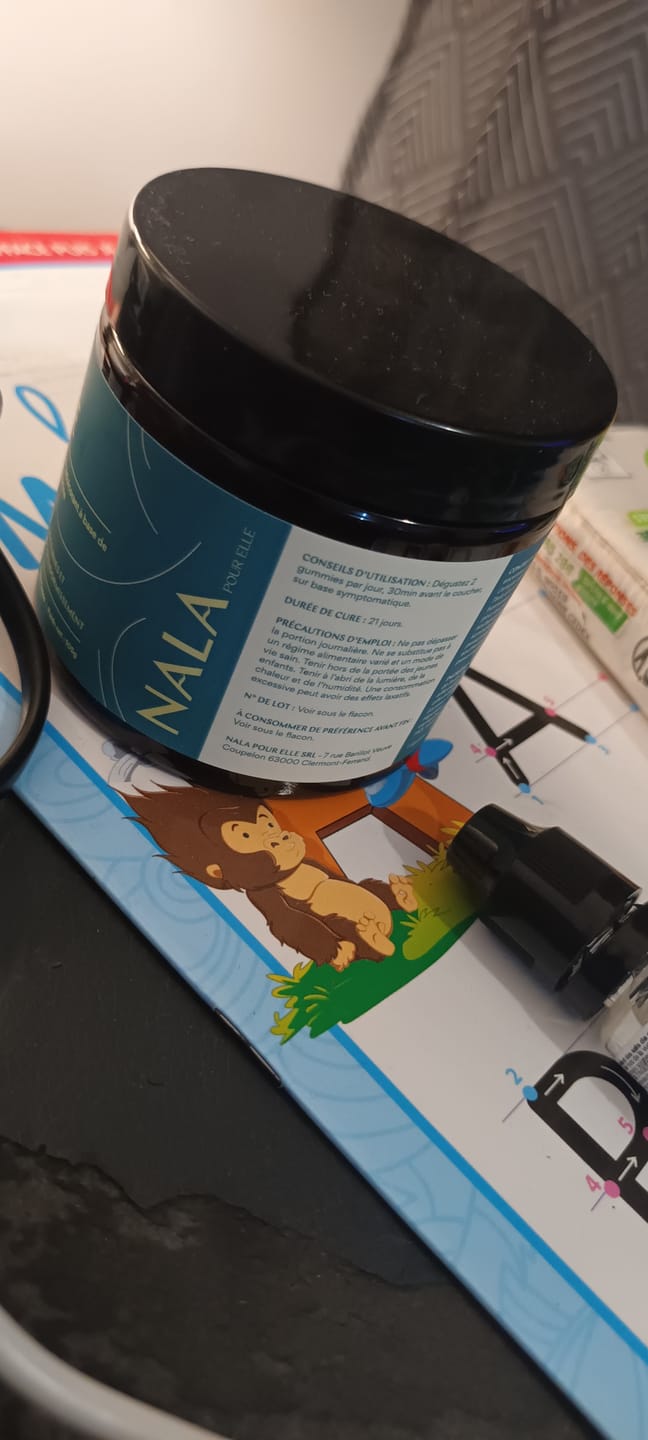 Customer photo review of Nuit Paisible – Sommeil & Sueurs Nocturnes