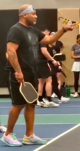 Customer photo review of (PRE-ORDER - SHIPPING JANUARY 2ND) The Loco 16mm Pickleball Paddle- Elongated