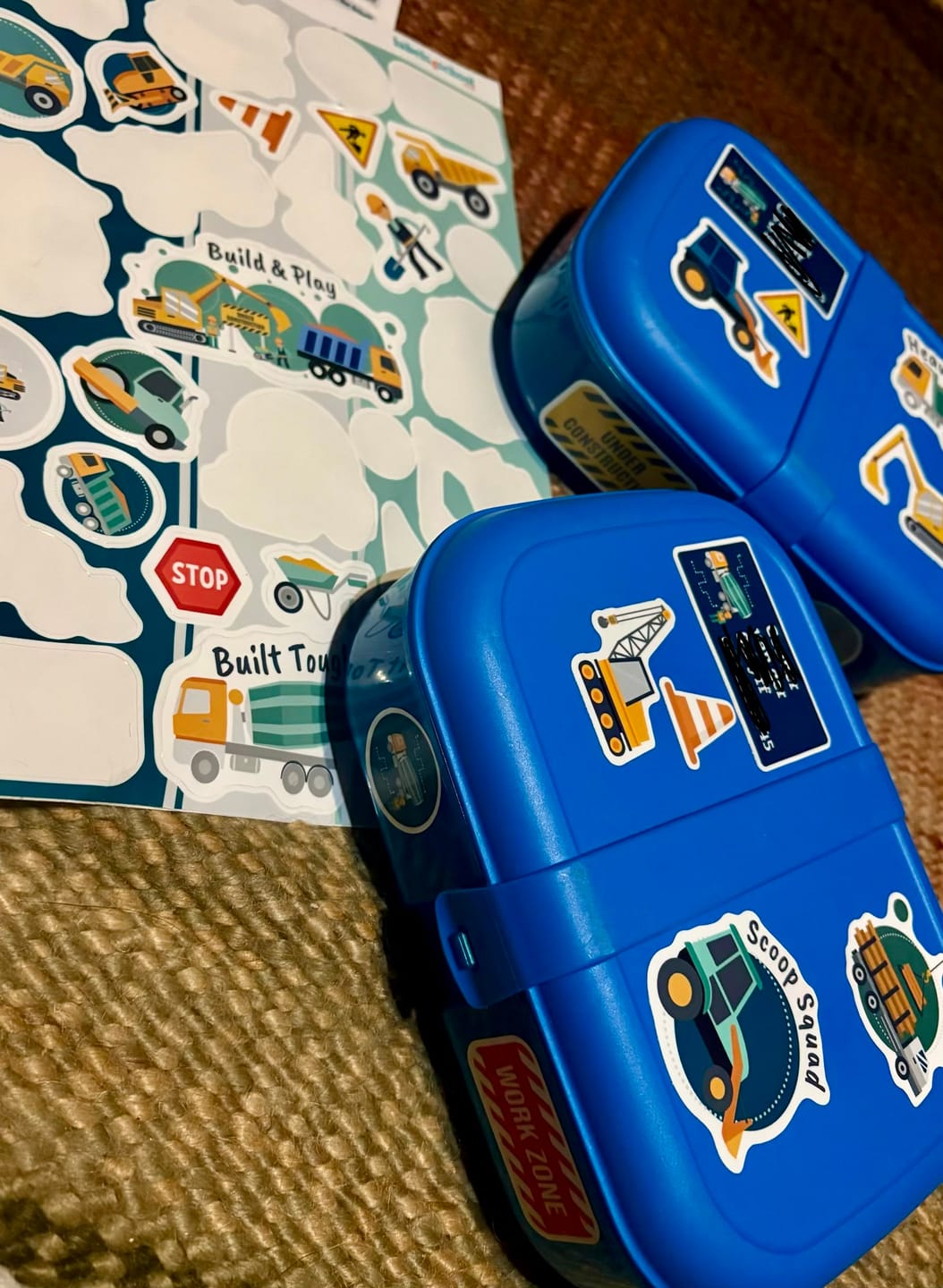 Customer photo review of Personalised Kids Sticker Sheets