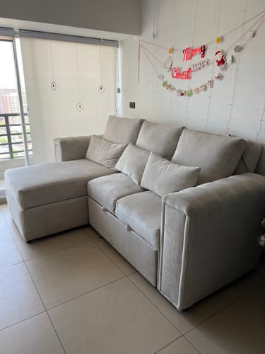 Customer photo review of Sofá cama Mykonos