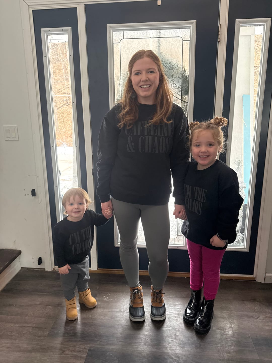 Customer photo review of Caffeine and Chaos • Tonal Pullover