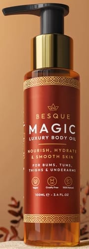 Customer photo review of Besque® Magic Body Oil - Unscented