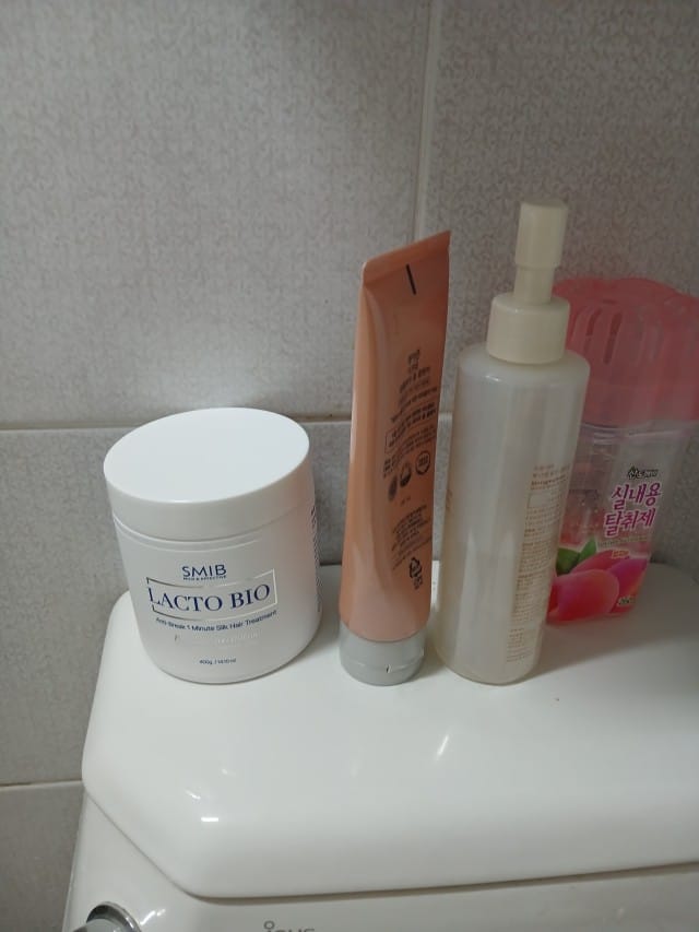 Customer photo review of SMiB Anti-Frizz & Repair Series - LactoBio Hair Mask Treatment