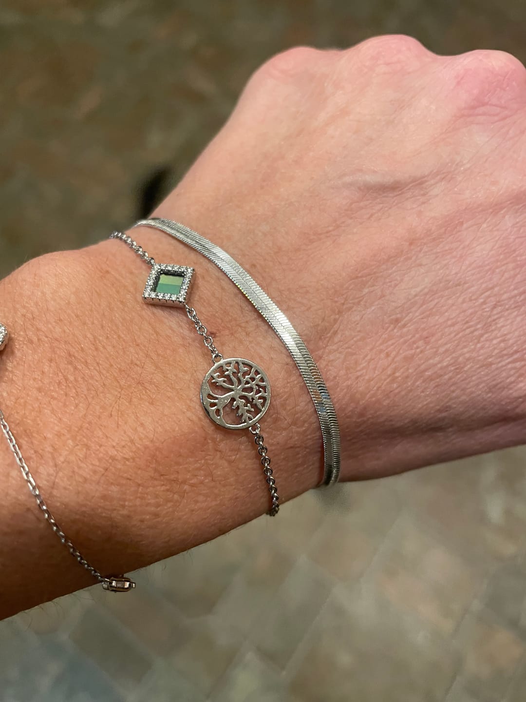 Customer photo review of Tree of Life Bracelet