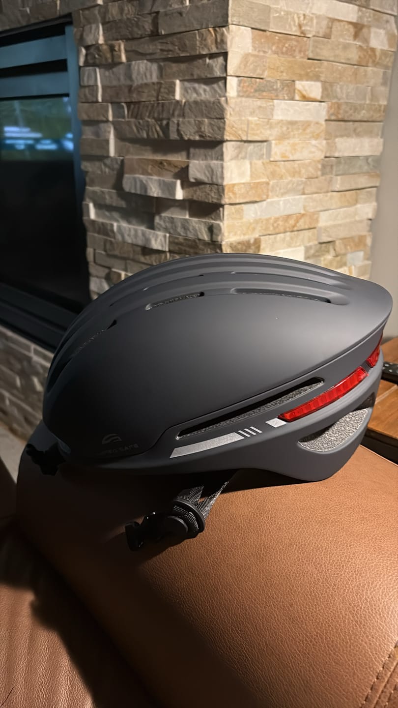 Customer photo review of Linksafe Smart Cycling Helmet