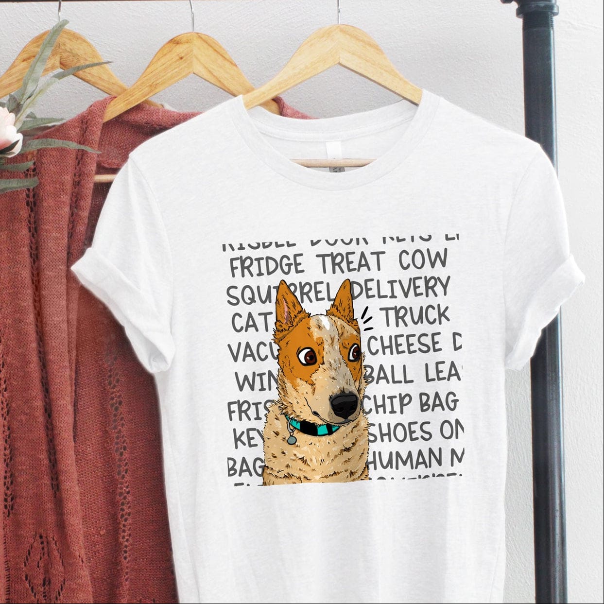 Customer photo review of Red Heeler ACD Mind Shirt