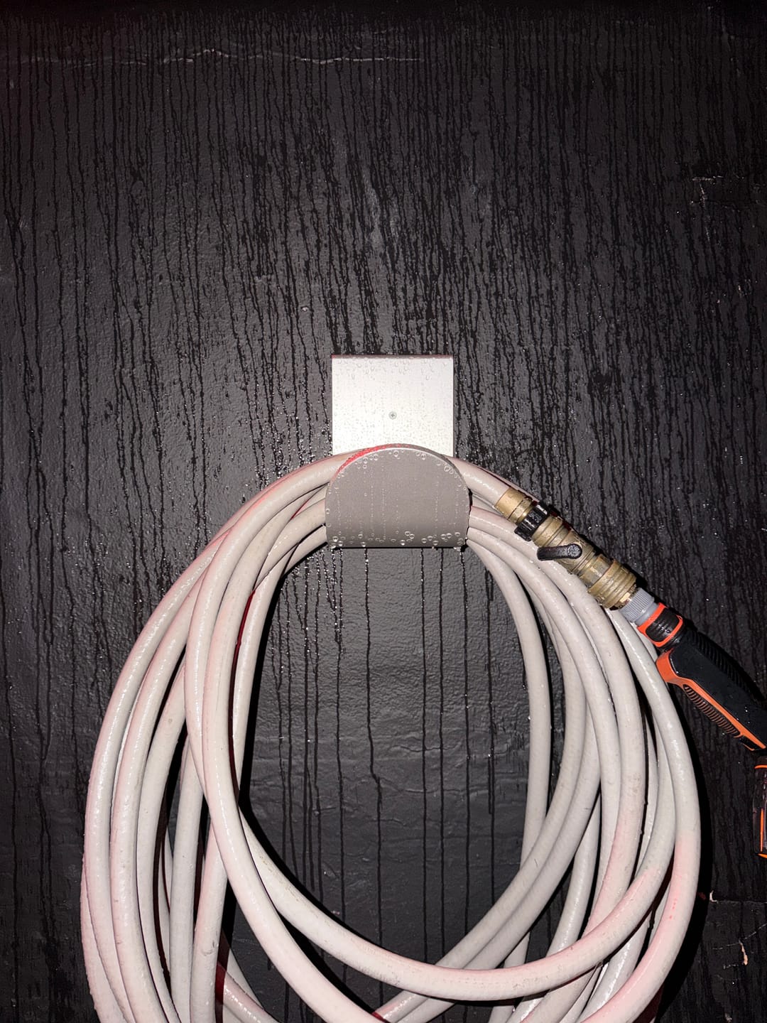 Customer photo review of Aluminum Hose Hanger
