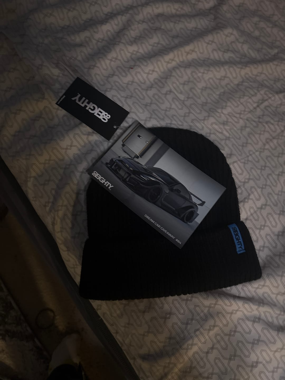 Customer photo review of 80eighty® Onyx Beanie