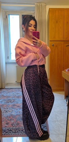 Customer photo review of Felpa Pink sugar felpata crop