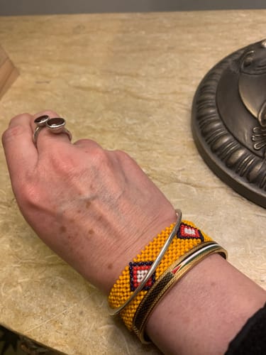 Customer photo review of Palestine Heritage Cuff