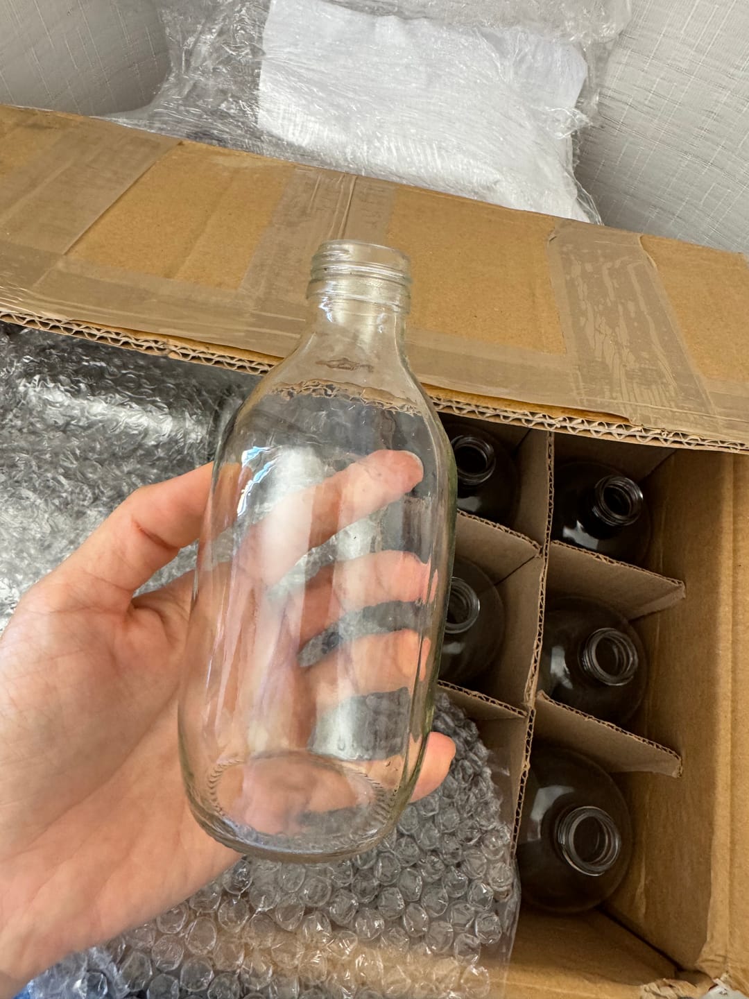 Customer photo review of Tapa Plastico Plana Inviolable