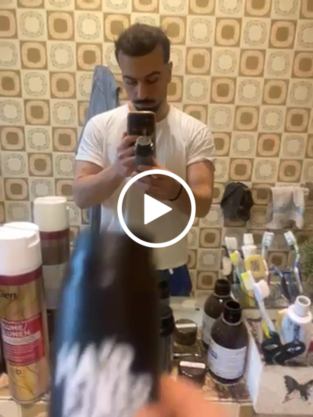 Customer video review of Fibre copri Calvizie da 27.5gr | Nero | 60 Giorni di applicazioni