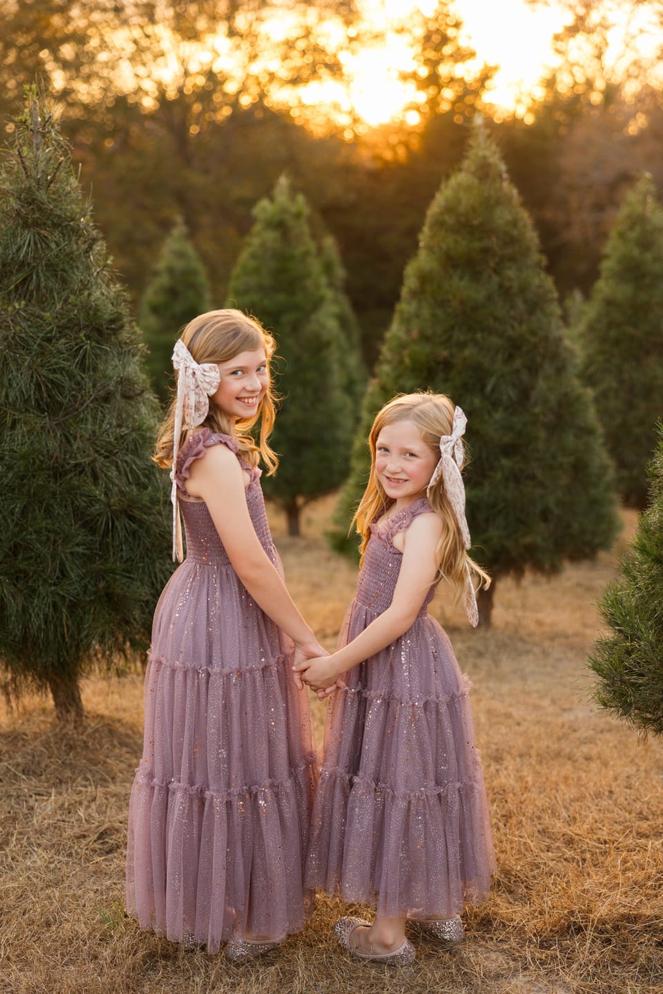 Customer photo review of Glimmer Dress - Sugared Plum