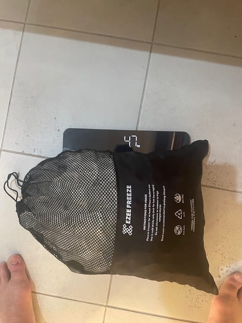 Customer photo review of Mini Freeze Blue - 1.8kg Bag