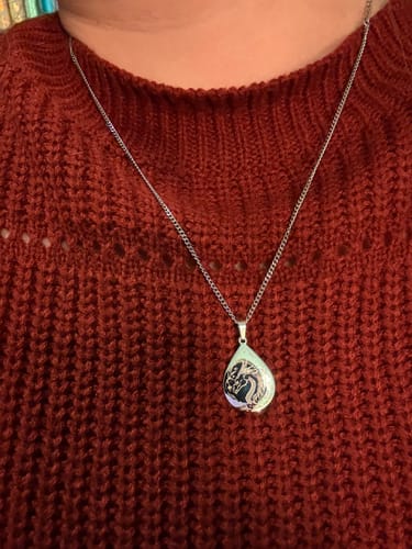 Customer photo review of *PRE-ORDER* The Thirteen necklace