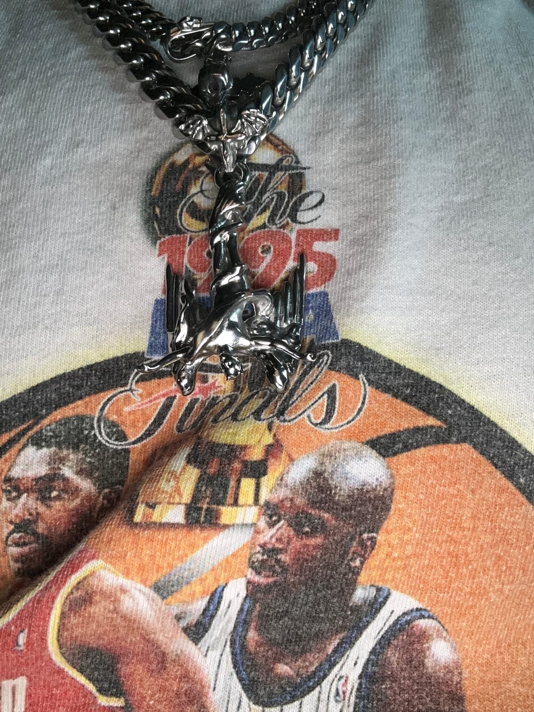 Customer photo review of FALLEN ANGEL PENDANT