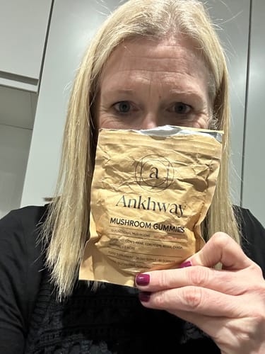 Customer photo review of Mushroom Gummies