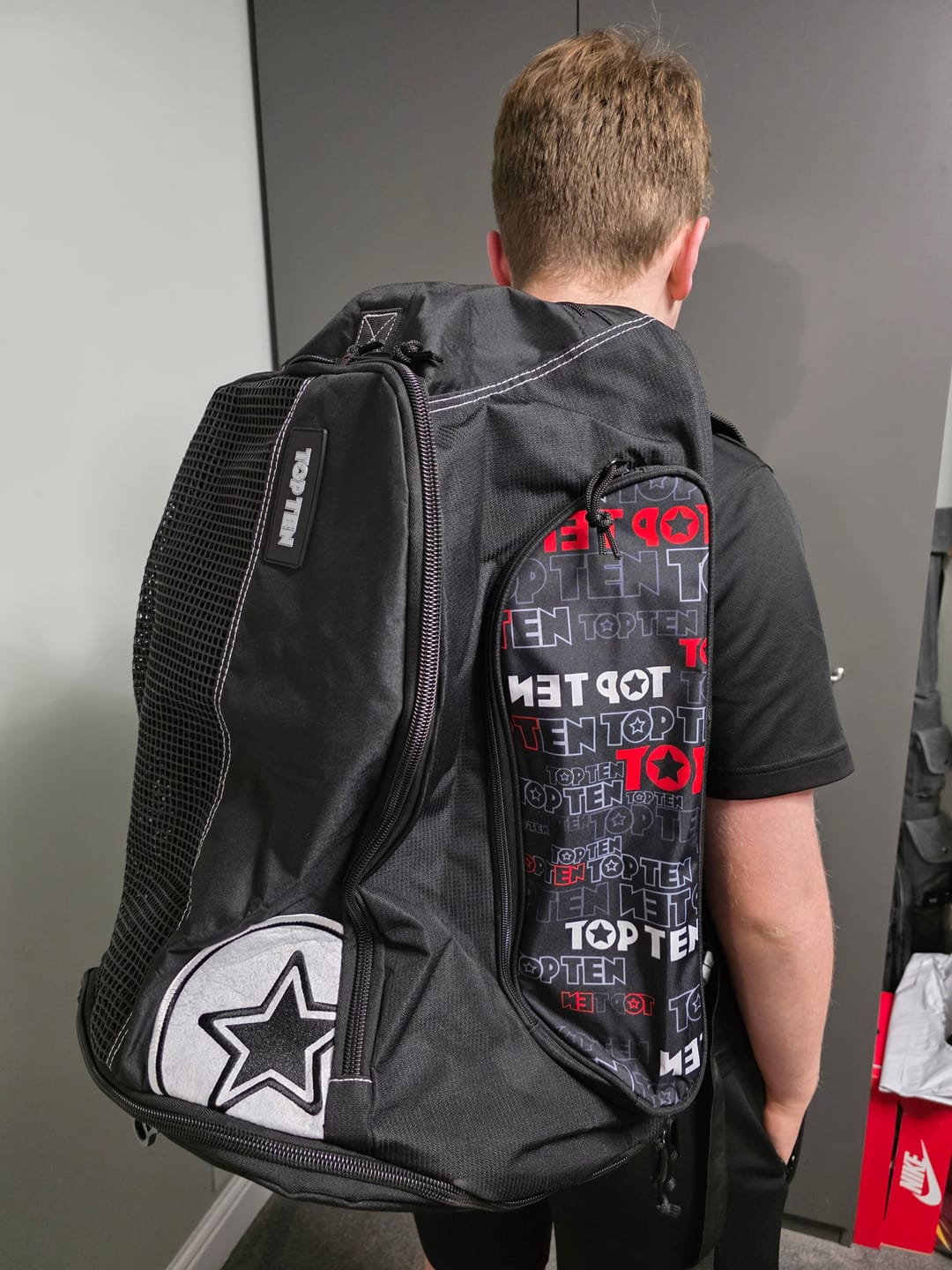 Customer photo review of TOP TEN Holdall(92cm) / Backpack - Sports bag "be4"