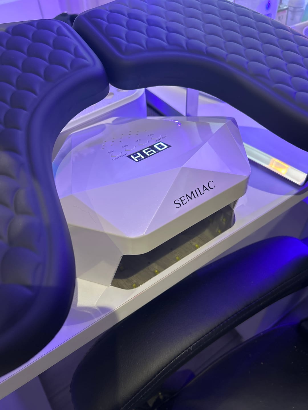 Customer photo review of Semilac UV LED Lamp 54/36W Diamond Collection