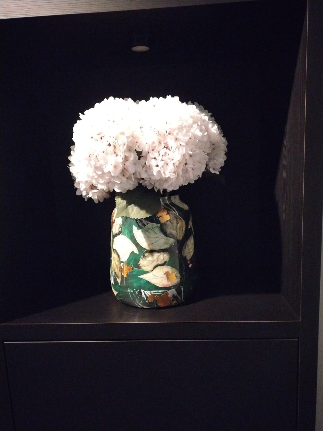 Customer photo review of Grote Zijden Hortensia - Wit
