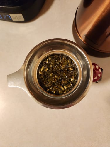 Customer photo review of PCOS Support Tea