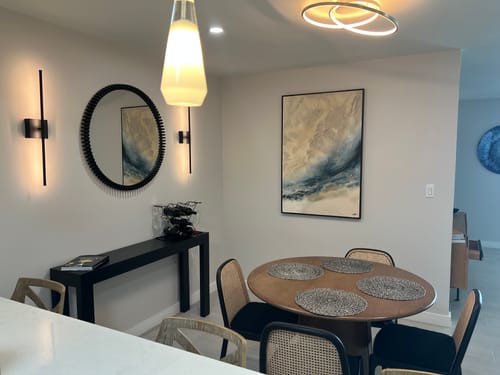Customer review photo for Plaster Art Texture Painting #SG461