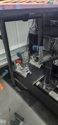 Customer photo review of Simsonn VAM Pro Linear Motor -  the Pedals Haptic Reactor for Vibration Feedback