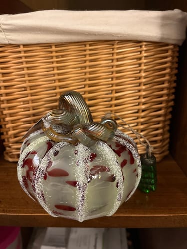 Customer photo review of Daily Pumpkin 2136 Holiday Squat and Mercury Tree Ornament