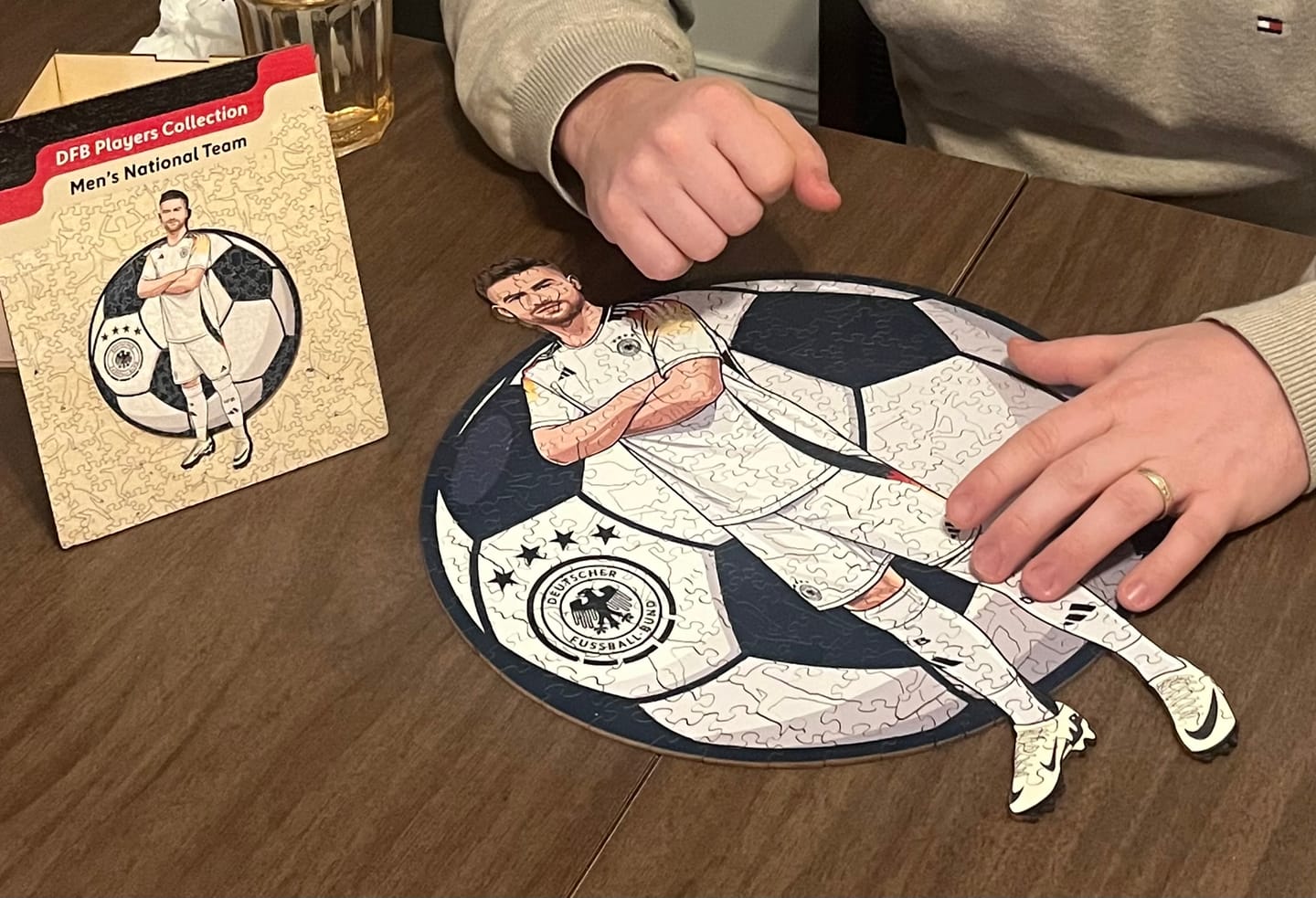 Customer photo review of Maximilian Mittelstädt - Wooden Puzzle