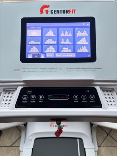 Customer photo review of Caminadora Electrica Plegable 2.5hp Conexicon Wifi Bluetooth Color Blanco